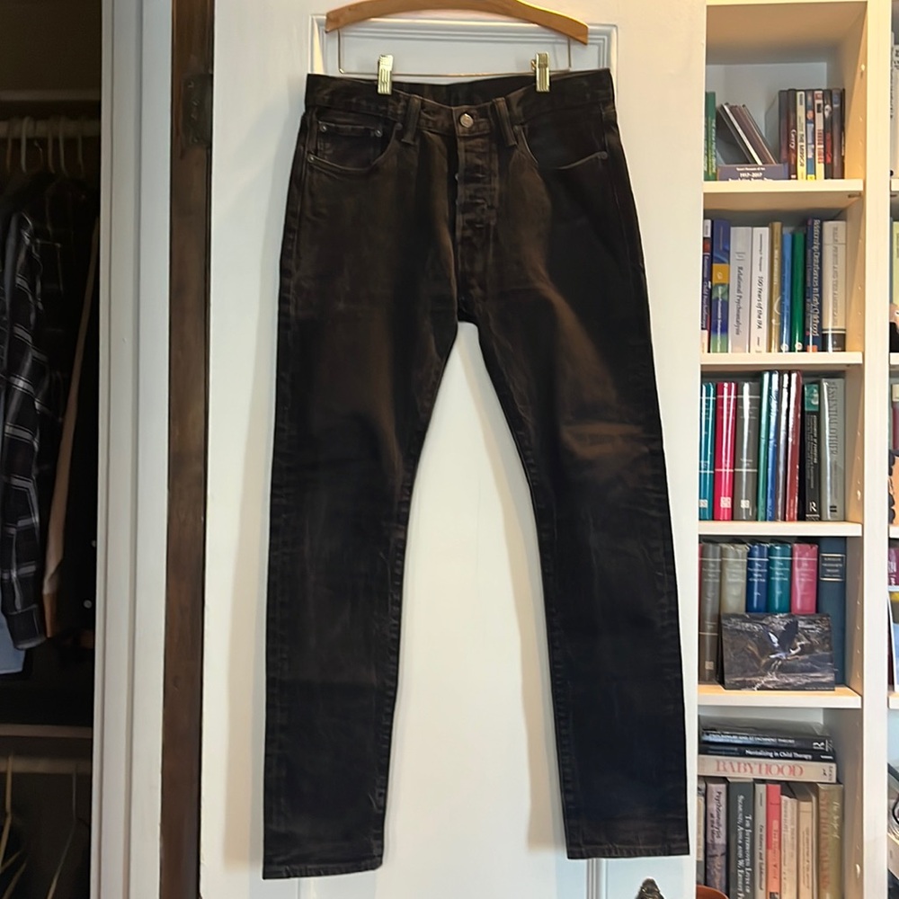 Levi’s 501s black jeans 32x32
